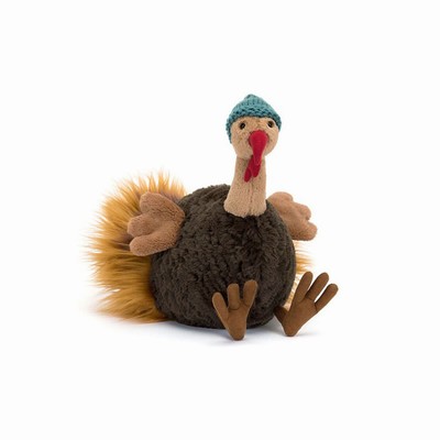 Jellycat Theo Turkey Birds Australia | 368491AZO